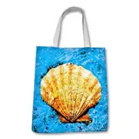 Сумка женская тканевая Original Ракушка 40x45 см (SV_JB030_WH)
