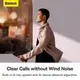 Наушники BASEUS True Wireless Earphones Storm 1 |BT5.2, 50/400mAh, ANC, 5h| (NGTW140201)