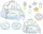 Развивающий коврик Nukido голубой (Польша)