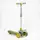Самокат трехколесный Skyper, колеса PU 125 х 40 мм, со светом, музыка, складной руль. Yellow and Gray (144391)