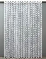 Тюль (4х2,7м.) жакард. Колір білий. Код 1992т 42-1037