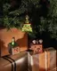 Елочная игрушка Alessi Le Palle Quadrate Cubik Penguin 7х6,7х9,2 см