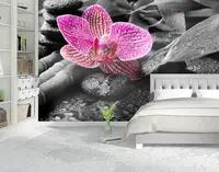 Фотообои текстурированные, виниловые Цветы, 250х380 см, fo01inV_fl102560