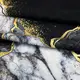 Шторка для душа и ванной комнаты 180x200 см с водоотталкивающая,штора в ванную и душевую с мраморным принтом
