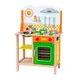 Детская кухня Viga Toys из дерева с посудой (50957FSC)