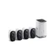 Камера видеонаблюдения Baseus Security N1 Outdoor Camera 2K 4-Cam Kit |145°, 16Gb eMMC (16TB Max), Color Night vision, IP67|
