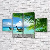 Модульные картины на кухню на ПВХ ткани, 65x110 см, (35x25-2/65х25-2)
