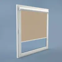Рулонна штора Rolets Роял 2-814-650 65x170 см закритого типу Латте
