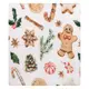 Плед Ardesto Flannel Имбирные пряники ART0118PB 160х200 см белый