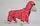 Дождевик 305225 Zoobaza - 21х27, красный