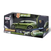 Автомодель Maisto Porsche Taycan Turbo S 1:24 со светом и звуками (81731 green)