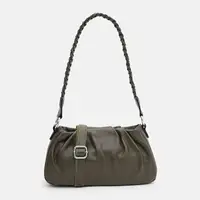 Жіноча шкіряна сумка Borsa Leather K15001gr-green