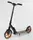 Самокат двухколесный Best Scooter 750 c ручным тормозом PU колеса. Black and Orange (88917)