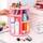 Органайзер для косметики 360 ° Rotation Cosmetic Box / Вращающийся органайзер Розовый