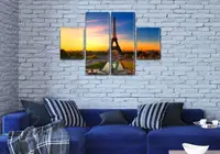 Модульні картини для спальні, на Полотні нат., 80x130 см, (40x30-2/80х30-2)