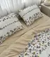 Постельное белье семейное Dushka Home Сатин 20447 160х215х2 см