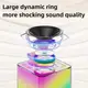 Мини-детское караоке с RGB-подсветкой K18 ∙ Bluetooth-колонка K18 с 2 микрофонами