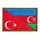 Шеврон нашивка на липучке Турция и Азербайджан 5х8 см флаг Турции и Азербайджана вышитый патч нашивка