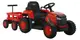 Детский трактор электрический JOY TH-011 двигатель 2*45W аккумулятор 12V7Ah. Black and Red (177341)