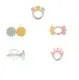 Набор погремушек Baby Toys, труба, прорезыватели, шестерня, бубенчики. Multicolor (112501)