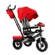 Велосипед 3-х колесный детский "Best Trike" надувные колеса, фара, с USB, пульт. Red (129654)