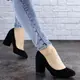 Женские туфли на каблуке Fashion Kippy 1972 39 размер 25 см Черный