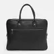 Мужская кожаная сумка Borsa Leather K117611bl-black