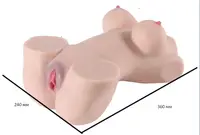Мастурбатор торс "Lorraine sex doll Skeleton built inside"