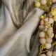 Ткань плательная атлас шелк стрейч олива