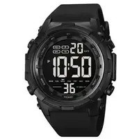Годинник наручний чоловічий SKMEI 1845BK BLACK, водонепроникний чоловічий годинник. Колір: чорний