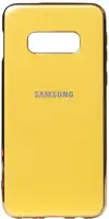 Чехол-накладка TOTO Electroplate TPU Case Samsung Galaxy S10e Yellow