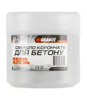 Сверло корончатое для бетона GRANITE, 75 мм, 9 зубцов. Grey (2-08-075)