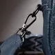 Стильная женская сумка прошитая ромбами на лицевой стороне из натуральной кожи Vintage 22636 Синяя