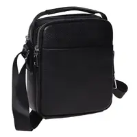 Мужская кожаная сумка Ricco Grande K16406a-black
