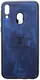 Чехол-накладка TOTO Deer Shell With Leather Effect Case Samsung Galaxy M20 Dark Blue