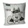 Подушка диванная с бархата You`re my super hero 45x45 см (45BP_18L043)