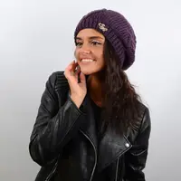 Берет NIKA5 фиолетовый