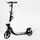 Двоколісний складний самокат Best Scooter, ліхтарик, 2 амортизатори. Black and blue (114436)