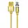 Кабель micro USB 1 м Gravity золотистый Remax RC-095m