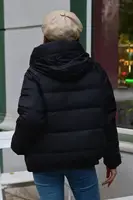 Куртка женская черная еврозима код П810
