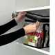 Прозрачная прямоугольная сумка ORGANIZE для вещей с ручками XS 23x17x28 (черная)
