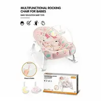 Детский шезлонг Happy Baby YK 07 А музыкальная подвеска регулируемая спинка. Multicolor (179673)
