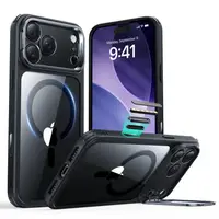 Чехол ESR для iPhone 17 Pro - Classic Hybrid, Kikstand MagSafe, Clear/ Black (283363)