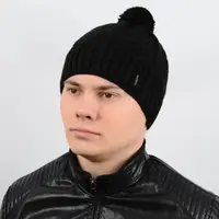 Шапка Flash F17062 черный