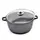 Кастрюля с крышкой Benson BN-306 20 см 3.2 л черная