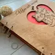 Деревянный альбом для фото из записей «Влюблённые котята»