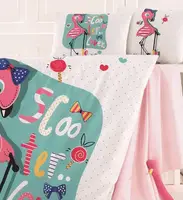 Flamingo постільна білизна в ліжечко. Ранфорс. Belizza Туреччина.