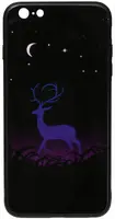 Чехол-накладка TOTO Night Light Print Glass Case Apple iPhone 6 Plus/6S Plus Deer