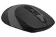 Мышь компьютерная безпроводная A4Tech Fstyler FG10 Black/Grey серая