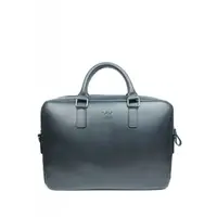 Кожаная деловая сумка Briefcase 2.0 синий сафьян